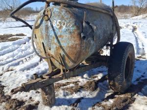 Заправщик-жижеразбрасыватель вакуумный ЗЖВ-1,8, инв. №54/3 (Витебская обл., Миорский р-н, Заутьевский с/с, аг.Папшули)
