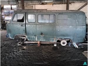 Кузов от автомобиля УАЗ (Витебская обл., Ушачский р-н, аг.Глыбочка, ул. Центральная, 31В)