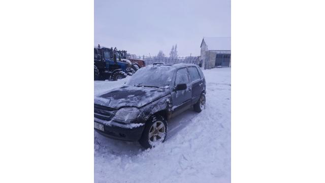 Автомобиль легковой Шевроле Нива, 2008 г.в., инв. №011158 (Витебская обл., Глубокский р-н, Озерецкий с/с, д.Озерцы, ул. Советская, 25)